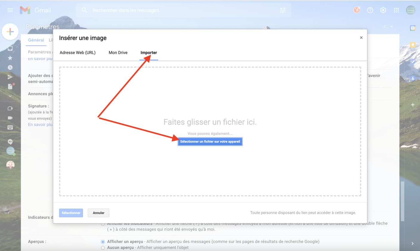 Import the image